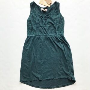 triple five soul NWT green dress S(6-7Y)